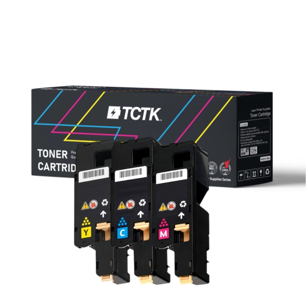 Multipack (3) Toners CMY (zonder zwart) Compatibel met Xerox Phaser, WorkCentre - Vervangt 106R02756